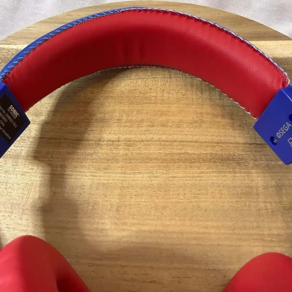 Sakar International Sonic The Hedgehog Gaming Headset with Communication Mic